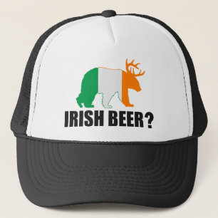 Boné Cerveja irlandesa? Chapéu dos cervos do urso da
