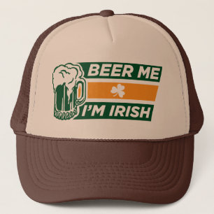 Boné Cerveja mim eu sou chapéu irlandês
