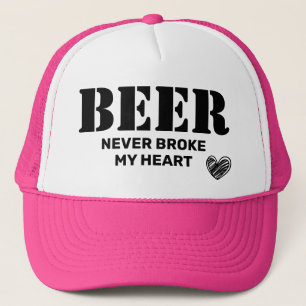 Boné Cerveja Nunca Quebrou Meu Chapéu De Caminhoneiro C