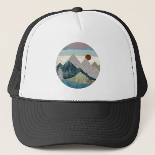 Boné Céu Tirado das Montanhas