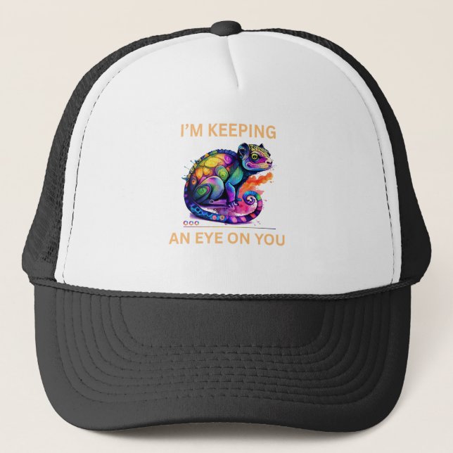 Boné Chameleon, estou a olhar para ti (Frente)