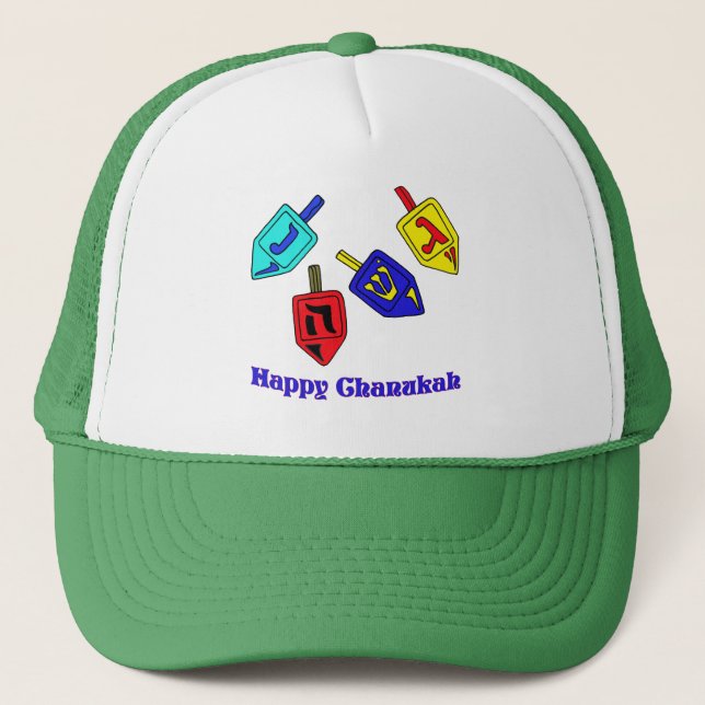Boné Chanukah Dreidels (Frente)