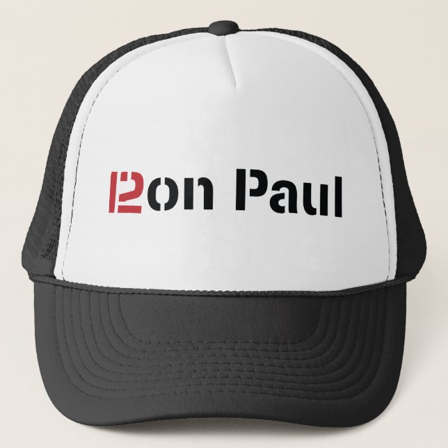 Boné Chapéu 2012 de Ron Paul (Frente)