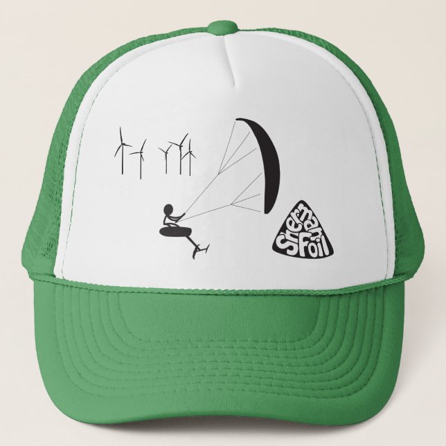 Boné Chapéu 2 de ShermanFoil Foilkite (Frente)