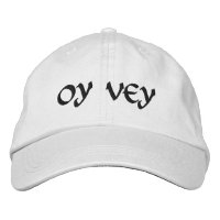 Chapéu ajustável personalizado - OY VEY