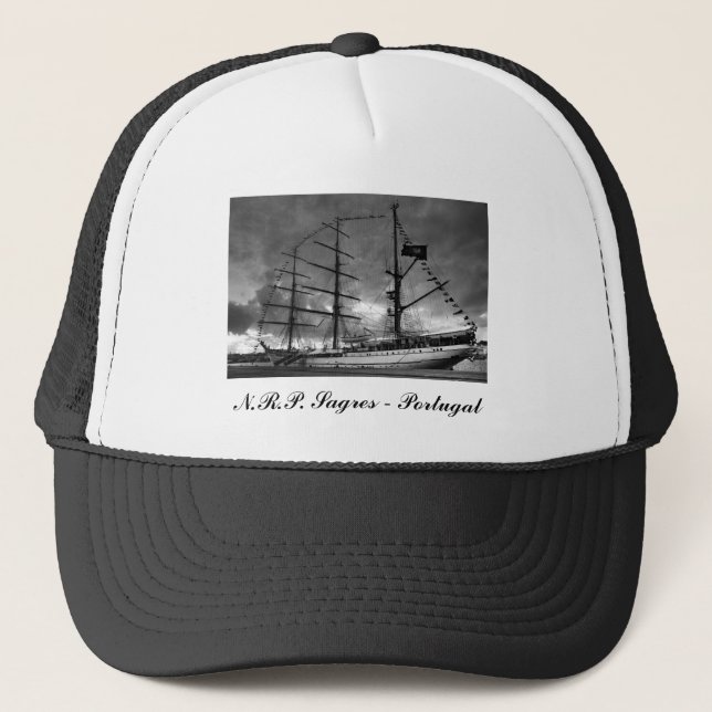 Boné Chapéu alto português do navio (Frente)