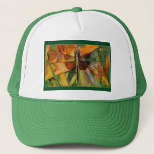 Boné Chapéu amarelo da libélula