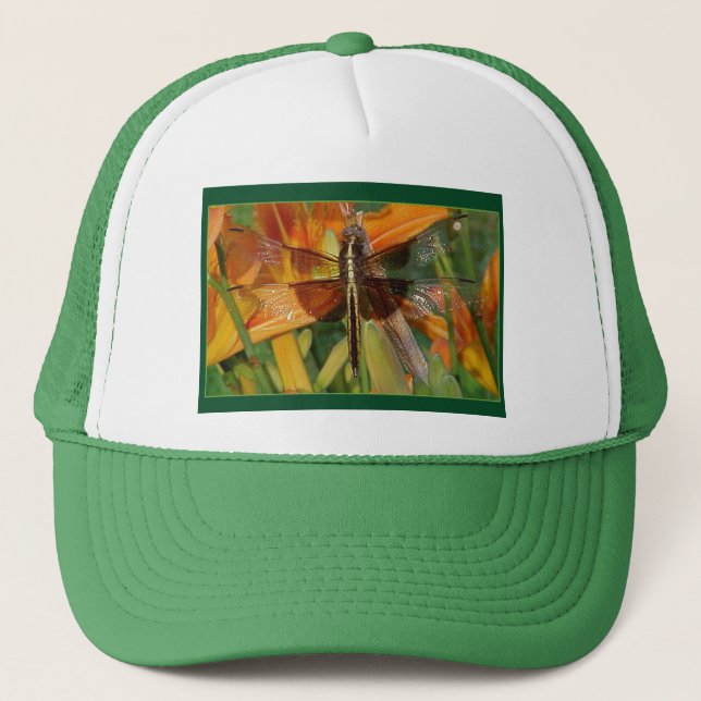 Boné Chapéu amarelo da libélula (Frente)
