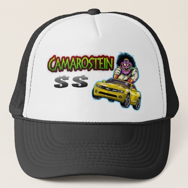 Boné Chapéu amarelo de Chevy Camaro SS (Frente)