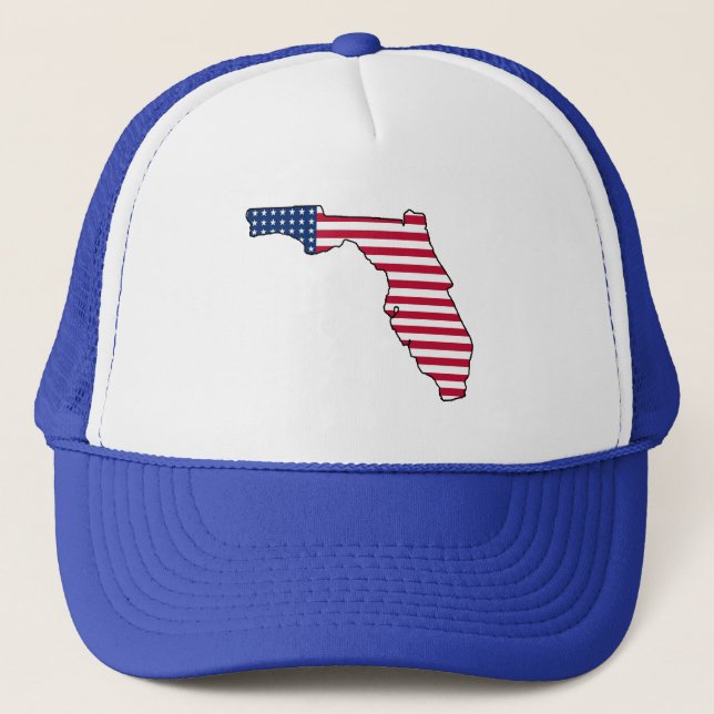 Boné Chapéu americano da Flórida (Frente)