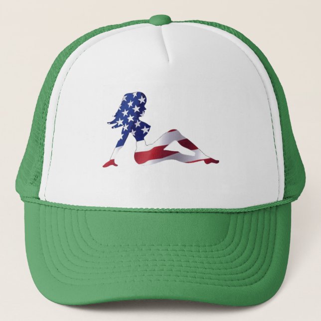 Boné Chapéu americano da menina (Frente)
