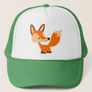 Boné Chapéu amigável bonito do Fox dos desenhos