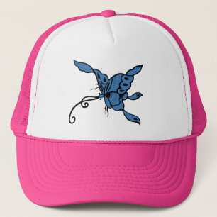 Boné Chapéu azul da borboleta