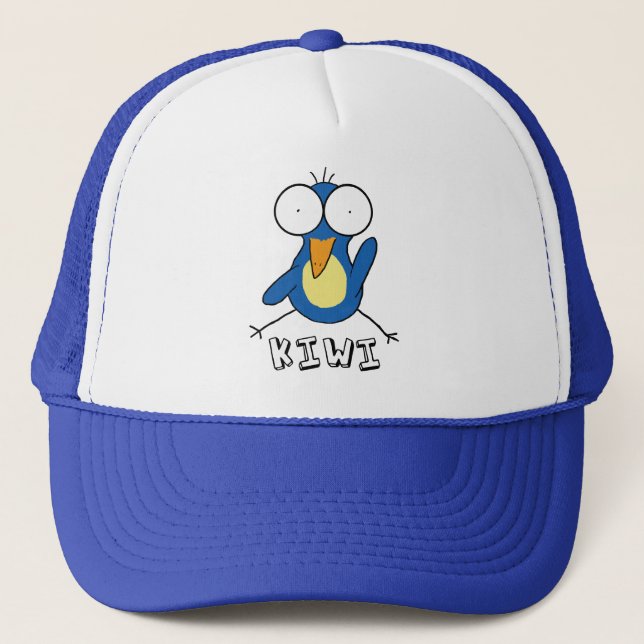 Boné Chapéu azul do quivi (Frente)