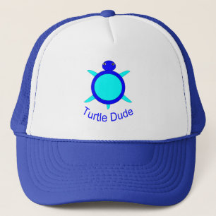 Boné Chapéu Azul-Turtle Duo Brilhante