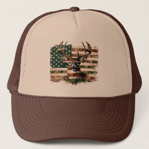 Boné Chapéu Bandeira Caça ao Veado