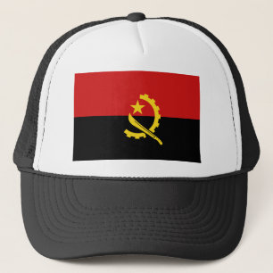 Boné Chapéu Bandeira de Angola