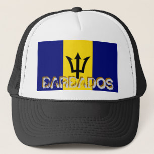 Boné Chapéu barbadense da lembrança da bandeira de