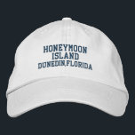 Boné Chapéu Baseball da Ilha Honeymoon, Florida<br><div class="desc">Dunedin,  Ilha Honeymoon,  na Flórida,  Baixo Perfil Baseball Hat</div>