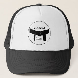 Boné Chapéu básico do cinturão negro das artes marciais