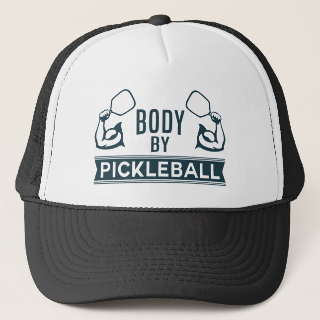Boné Chapéu "Body by Pickleball" (Frente)