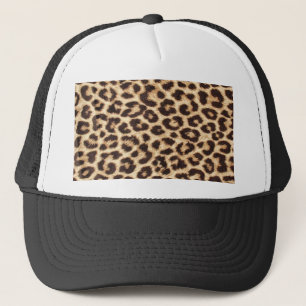 Boné Chapéu/boné do camionista do impressão do leopa