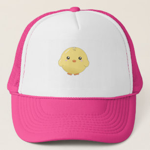 Boné Chapéu bonito do pintinho do amarelo do kawaii