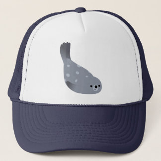 Boné Chapéu bonito do selo de porto dos desenhos