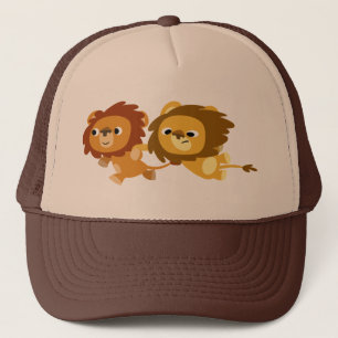 Boné Chapéu bonito dos leões dos desenhos animados co