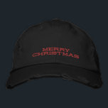 Boné Chapéu bordado<br><div class="desc">"MERRY CHRISTMAS" Bordado Hat</div>