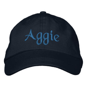 Boné / Chapéu Bordado Azul Aggie