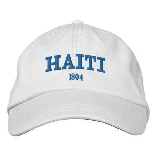Boné Chapéu bordado costume de Haiti