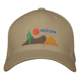 Boné Chapéu bordado de arizona