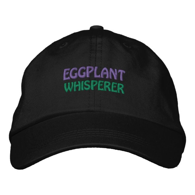 Boné Chapéu bordado de beisebol para jardinagem (Frente)