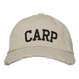 Boné Chapéu bordado de carpa