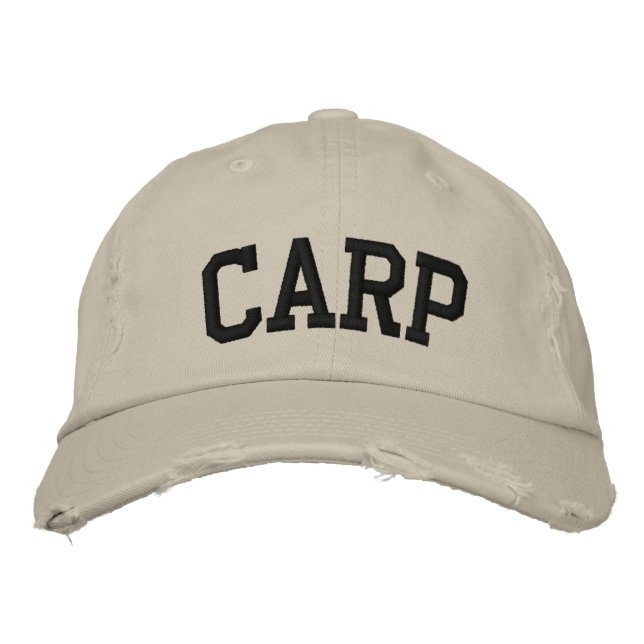 Boné Chapéu bordado de carpa (Frente)