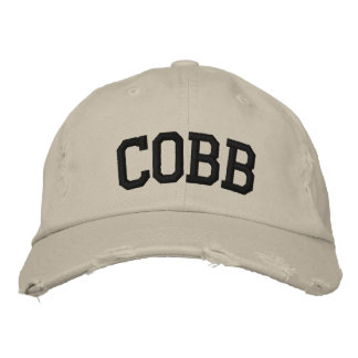 Boné Chapéu bordado de Cobb