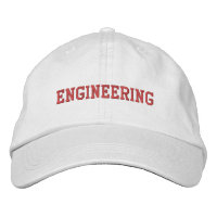 Chapéu bordado de ENGENHARIA