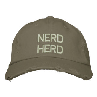 Boné Chapéu bordado do nerd