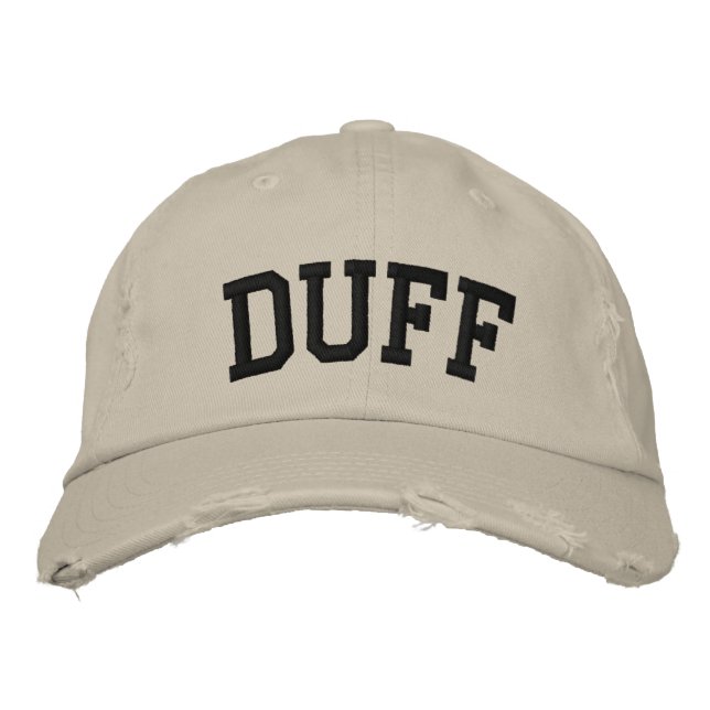 Boné Chapéu bordado Duff (Frente)