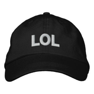 Boné Chapéu bordado LOL