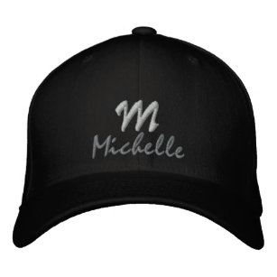 Boné Chapéu bordado monograma
