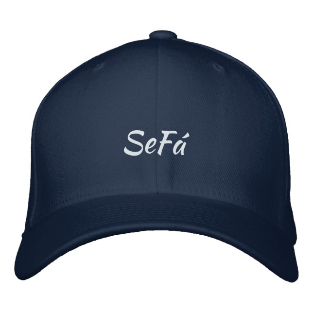 Boné Chapéu bordado SeFa (Frente)