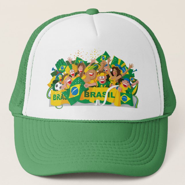 Boné Chapéu brasileiro do futebol (Frente)