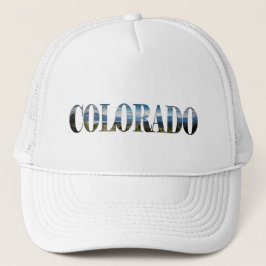 Boné Chapéu Colorado texto montanha Colorado