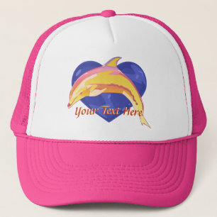 Boné Chapéu colorido do golfinho