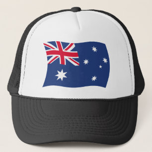 Boné Chapéu com a Bandeira da Austrália