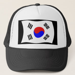 Boné Chapéu com a Bandeira da Coreia do Sul