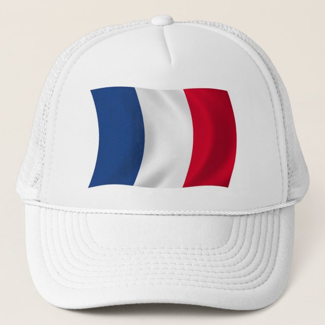 Boné Chapéu com a Bandeira da França (Frente)
