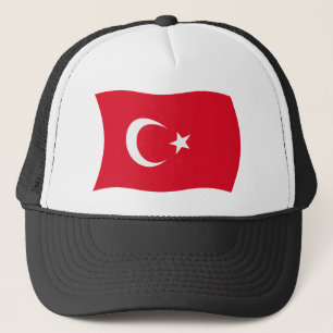 Boné Chapéu com a Bandeira da Turquia